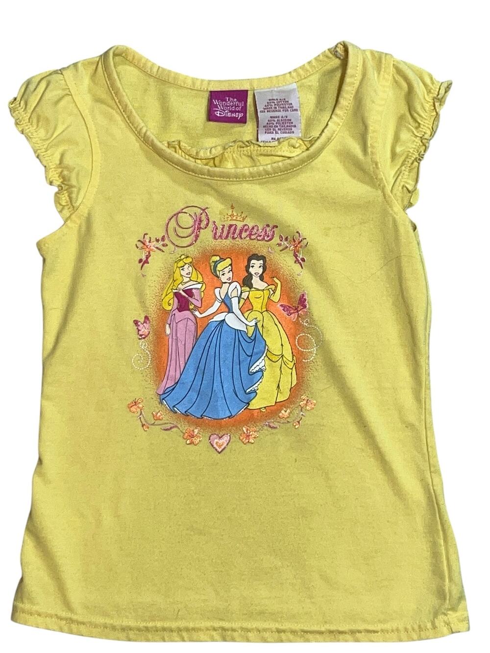 Vintage Y2K The Wonderful World Of Disney princess Cinderella belle Top 4/5